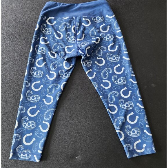 NFL Team Apparel Indianapolis Colts Leggings Thematic Print Womens XS EUC - Picture 2 of 9